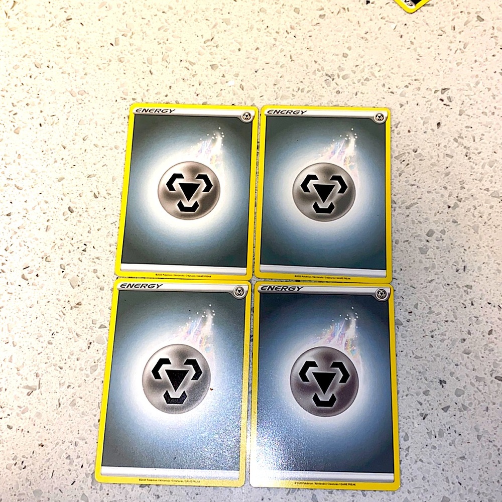 This Is a four pack of Pokémon energy